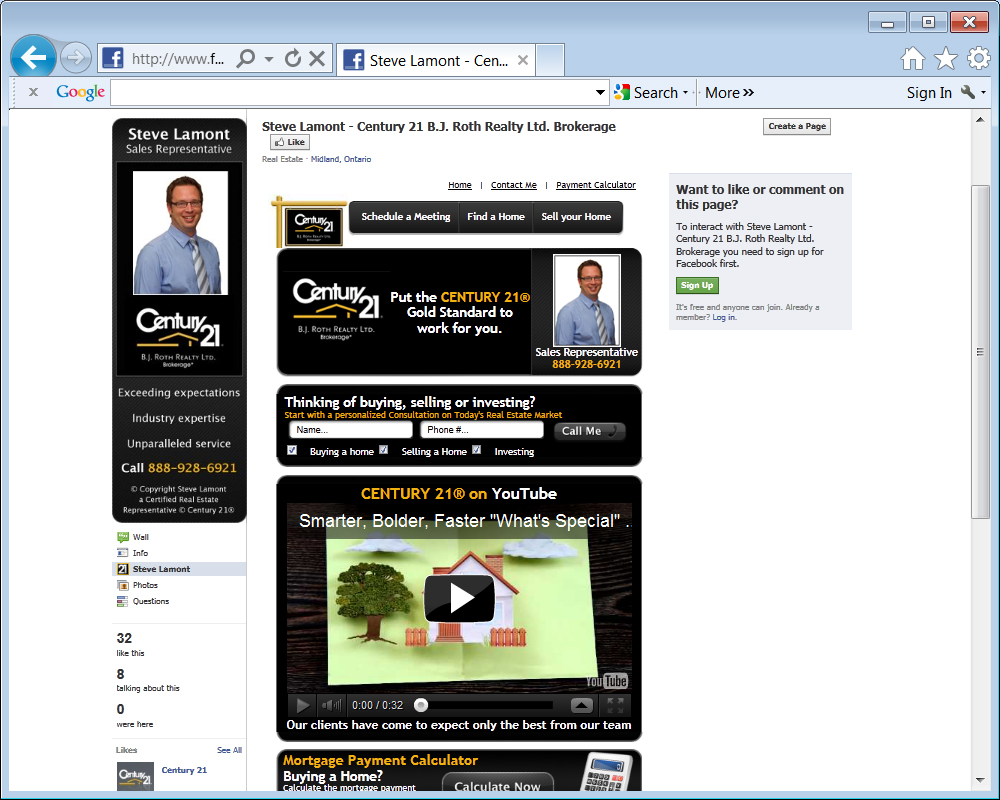 Steve Lamont, Sales Representative with CENTURY 21 B.J. Roth Realty Ltd. Brokerage Steve Lamont, Sales Representative with CENTURY 21 B.J. Roth Realty Ltd. Brokerage