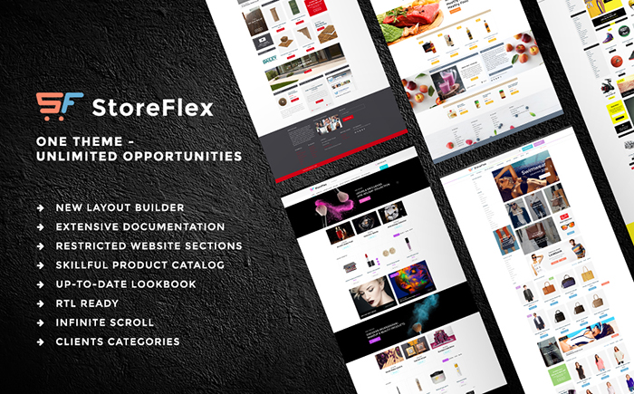 StoreFlex Multipurpose OpenCart Template
