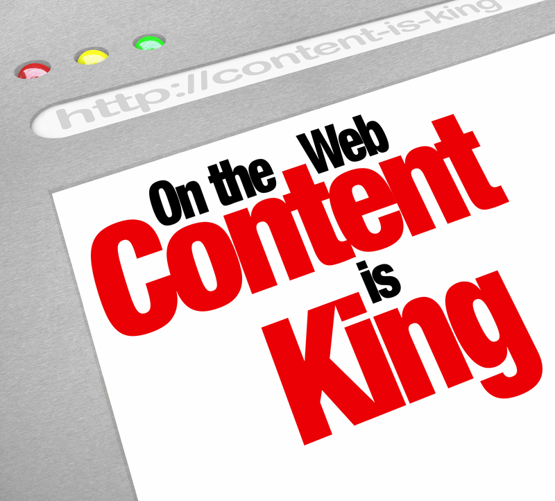 Website Content is King