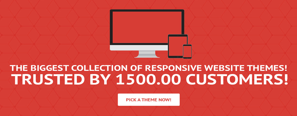 The Biggest Collection Of Responsive Website Themes!