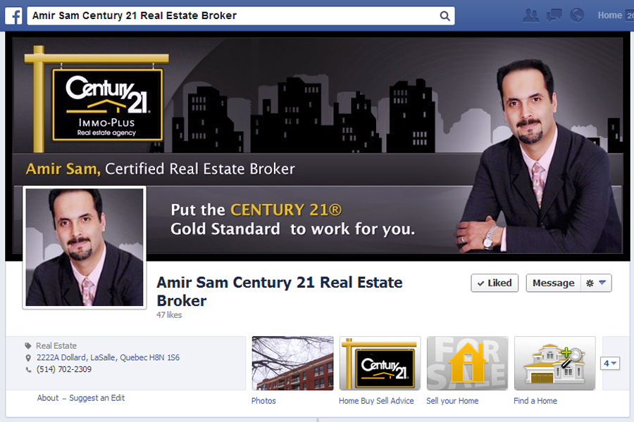 Amir Sam Century 21 Real Estate Broker