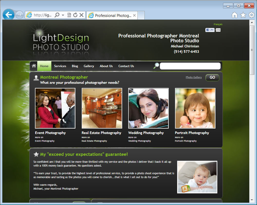 LightDesignPhotoStudio.com Professional Photographer Montreal Photo Studio Photo Shoot